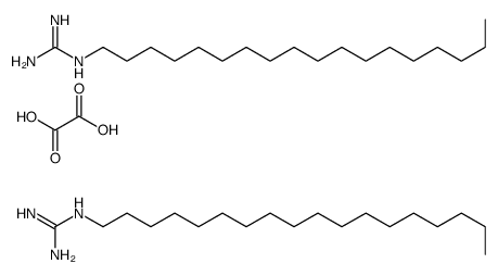 2-octadecylguanidine,oxalic acid Structure