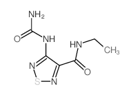 4-(carbamoylamino)-N-ethyl-1,2,5-thiadiazole-3-carboxamide picture