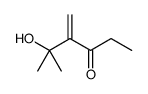 5-hydroxy-5-methyl-4-methylidenehexan-3-one结构式