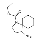 ethyl 4-amino-1-azaspiro[4.5]decane-1-carboxylate Structure