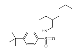 4-tert-butyl-N-(2-ethylhexyl)benzenesulfonamide结构式