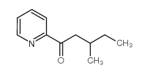 2-METHYLBUTYL 2-PYRIDYL KETONE Structure