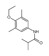 N-(4-ethoxy-3,5-dimethylphenyl)-2-methylpropanamide结构式