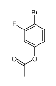 4-Bromo-3-fluorophenyl acetate结构式