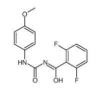 2,6-difluoro-N-[(4-methoxyphenyl)carbamoyl]benzamide Structure
