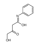 4-hydroxy-3-oxo-N-phenylbutanamide结构式