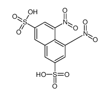 4,5-dinitronaphthalene-2,7-disulfonic acid结构式
