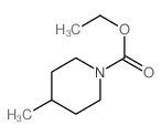 ethyl 4-methylpiperidine-1-carboxylate结构式