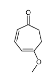 5-methoxycyclohepta-2,4-dien-1-one结构式
