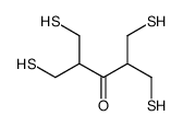 1,5-bis(sulfanyl)-2,4-bis(sulfanylmethyl)pentan-3-one Structure