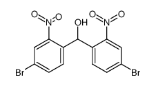4,4'-dibromo-2,2'-dinitrodiphenylcarbinol结构式