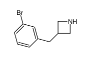 3-[(3-bromophenyl)methyl]azetidine Structure