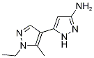 1'-ETHYL-5'-METHYL-1'H,2H-3,4'-BIPYRAZOL-5-AMINE Structure