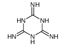 三聚氰胺结构式