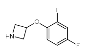 3-(2,4-difluorophenoxy)azetidine结构式