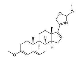 (2'R)/(2'S)-3-Methoxy-17-(2-methoxy-3-oxazolin-4-yl)androsta-3,5,16-triene Structure