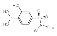 (4-(N,N-Dimethylsulfamoyl)-2-methylphenyl)boronic acid Structure