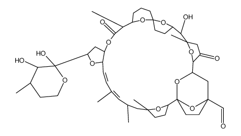 Pectenotoxin 1,43-deoxy-43-oxo结构式