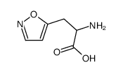 2-​amino-​3-​(isoxazol-​5-​yl)​propanoic acid Structure