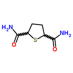 Tetrahydro-2,5-thiophenedicarboxamide结构式