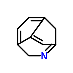 2-Azatricyclo[5.2.1.04,8]deca-1,4,6,8-tetraene结构式