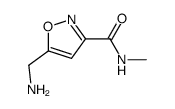 5-(aminomethyl)-N-methyl-1,2-oxazole-3-carboxamide Structure