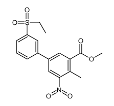 Methyl 3'-(ethylsulfonyl)-4-Methyl-5-nitrobiphenyl-3-carboxylate picture