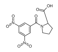 N-(3,5-Dinitrobenzoyl)-L-proline structure