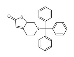 5,6,7,7a-四氢-6-(三苯基甲基)-噻吩并[2,3-c]吡啶-2(4H)-酮图片