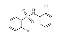 2-Bromo-N-(2-chlorophenyl)benzenesulfonamide图片