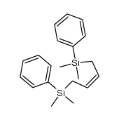 (Z)-1,4-bis(dimethylphenylsilyl)-2-butene Structure