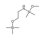 N-[methoxy(dimethyl)silyl]-2-trimethylsilyloxyethanamine Structure