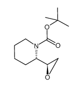 (2S,2S')-N-Boc-2-(2'-oxiranyl)piperidine结构式