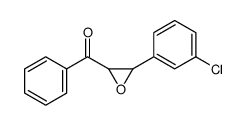 [3-(3-chlorophenyl)oxiran-2-yl]-phenylmethanone Structure