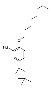 2-octoxy-5-(2,4,4-trimethylpentan-2-yl)benzenethiol Structure