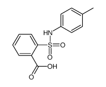 2-[(4-methylphenyl)sulfamoyl]benzoic acid Structure