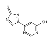 6-(5-sulfanylidene-1,2,4-triazol-3-yl)-1H-pyrimidine-4-thione Structure