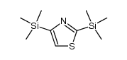 2,4-bis(trimethylsilyl)thiazole结构式