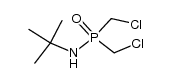 bis(chloromethyl)phosphinic tert-butylamide结构式