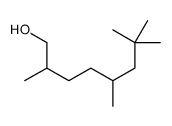 2,5,7,7-tetramethyloctan-1-ol Structure