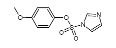 4-methoxyphenyl 1H-imidazole-1-sulfonate结构式