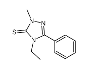 4-ethyl-2-methyl-5-phenyl-1,2,4-triazole-3-thione Structure