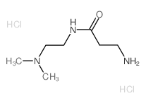 3-Amino-N-[2-(dimethylamino)ethyl]propanamide dihydrochloride Structure