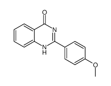 2-(4-methoxyphenyl)-1H-quinazolin-4-one Structure