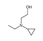 2-[Cyclopropyl(ethyl)amino]ethanol结构式