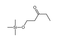 1-trimethylsilyloxypentan-3-one结构式