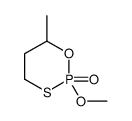 2-methoxy-6-methyl-1,3,2λ5-oxathiaphosphinane 2-oxide结构式