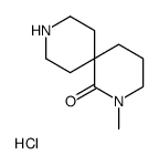 2-methyl-2,9-diazaspiro[5.5]undecan-1-one,hydrochloride结构式