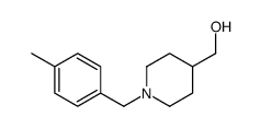 [1-(4-Methyl-benzyl)-piperidin-4-yl]-Methanol Structure