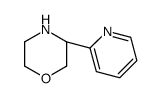 (S)-3-(Pyridin-2-yl)morpholine Structure